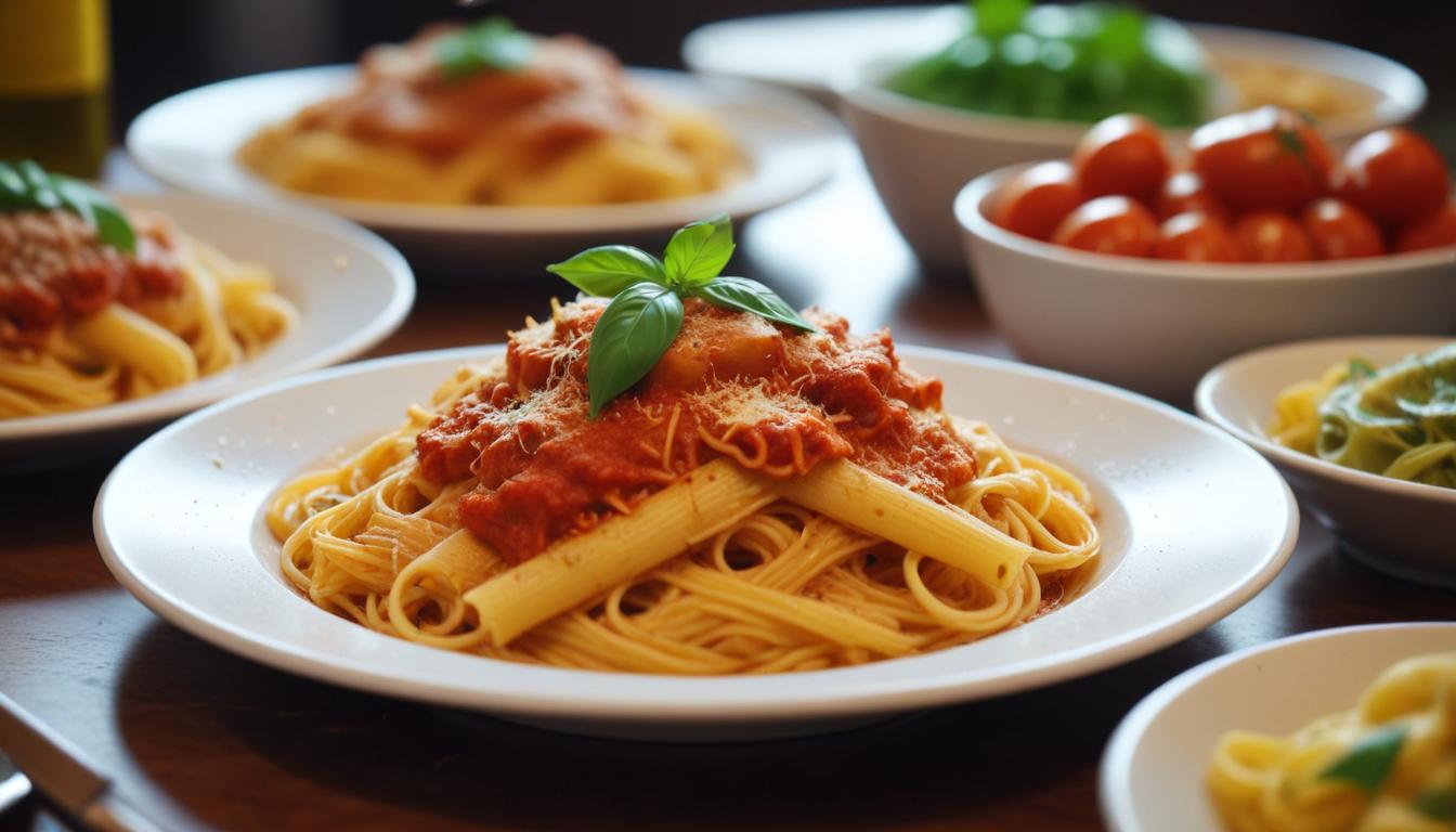 İtalya'nın Enfes Makarna Çeşitleri: Spagetti, Ravioli ve Daha Fazlası