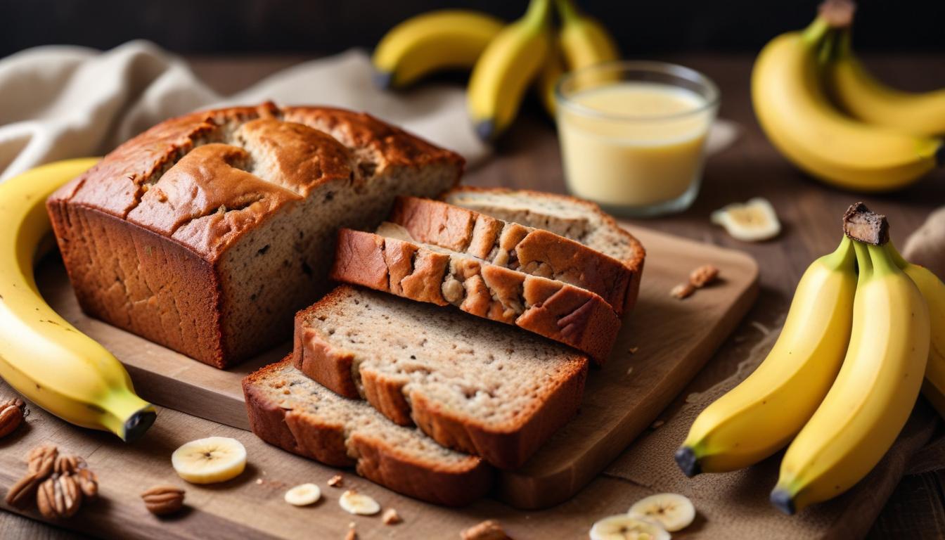 Şeker ve Gluten İçermeyen Muz Ekmek Tarifi: Sağlıklı ve Lezzetli Alternatif